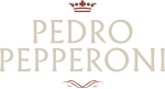 Logotipo oficial de Pedro Pepperoni, especialistas en cocina italiana.